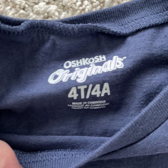 OshKosh and Carter’s toddler girl t-shirts. Size 4t - Picture 4 of 7